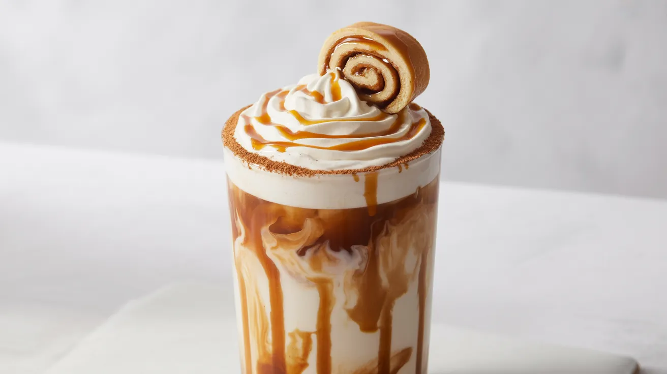 Cinnamon Roll Iced latte