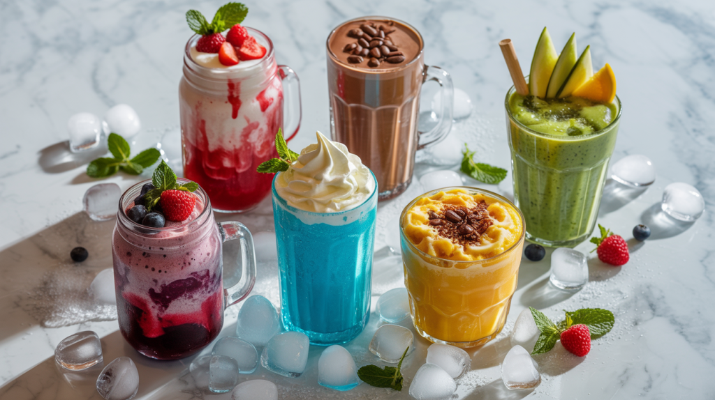 Sheetz Frozen Drinks Menu