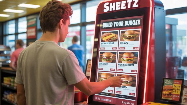 Sheetz Burger Menu