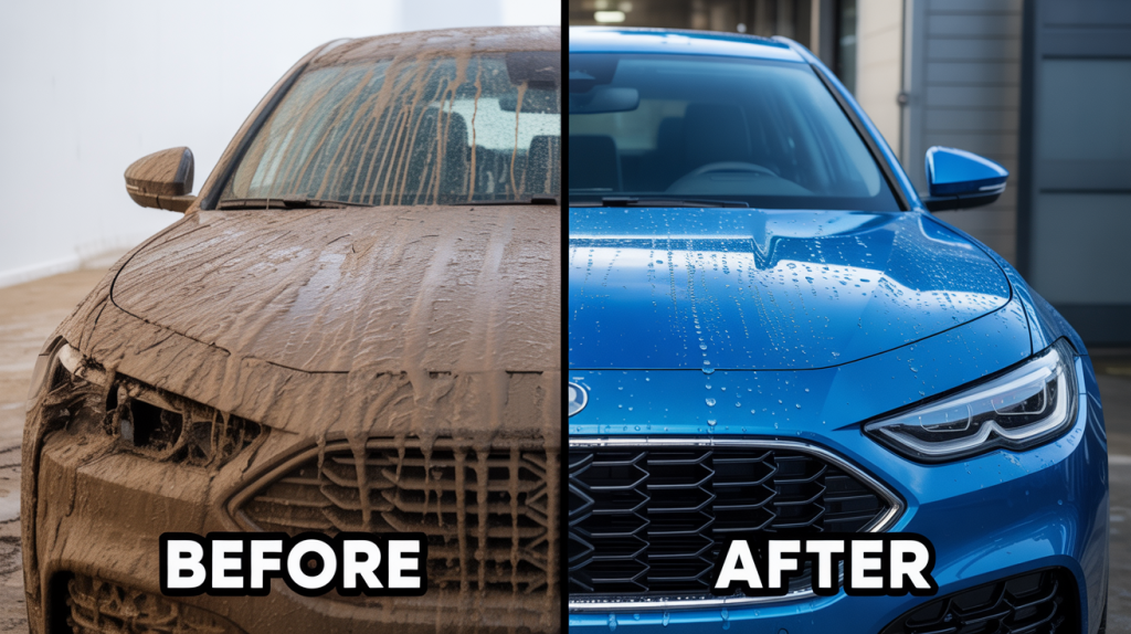 Sheetz Car Wash Before & After
