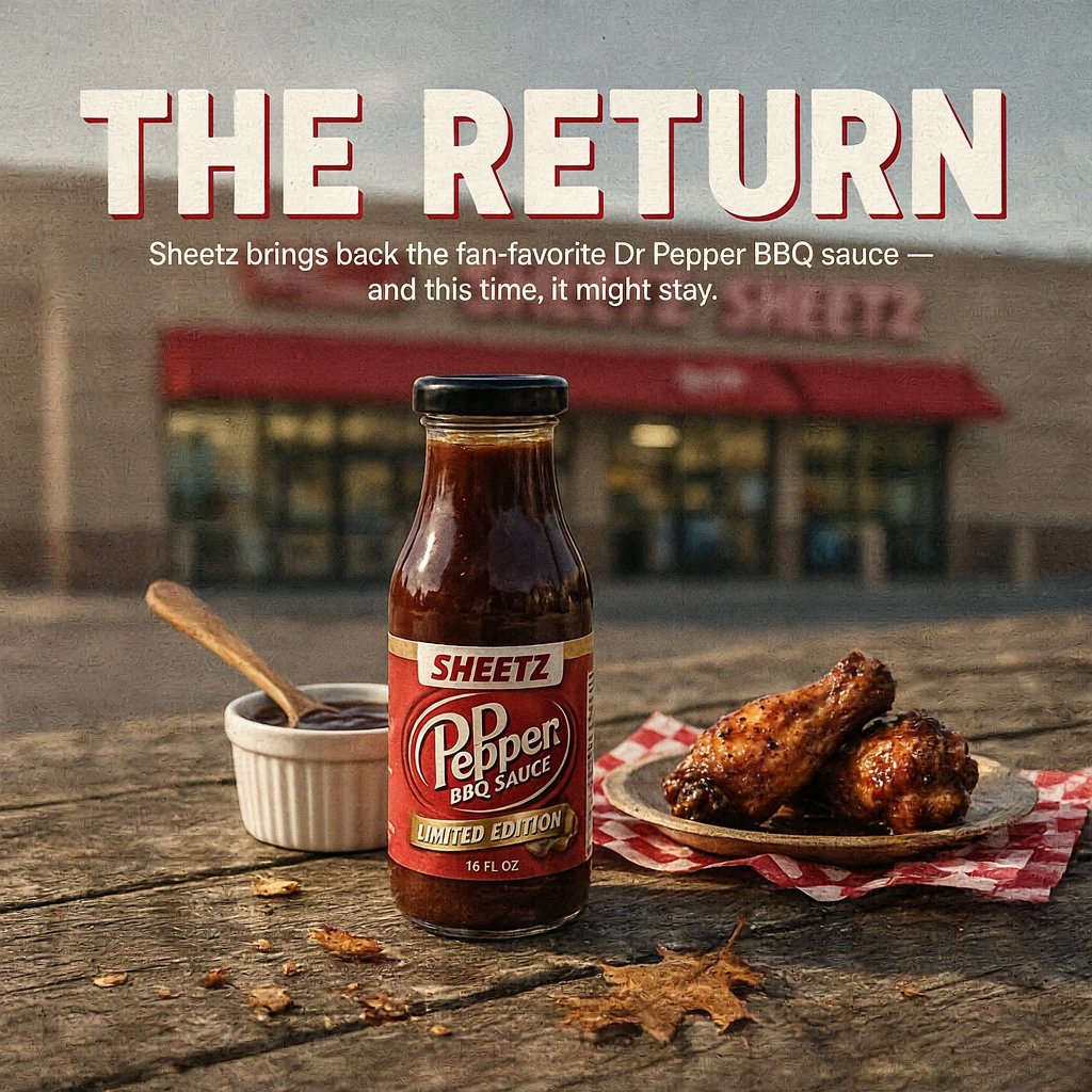The return of Sheetz Dr Pepper BBQ Sauce
